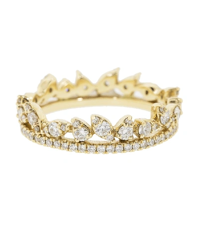 Shop Dana Rebecca Designs Sophia Ryan Diamond Stacking Ring In Yellowgold