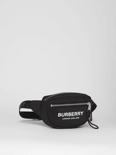 Shop Burberry Small Logo Pr In Black
