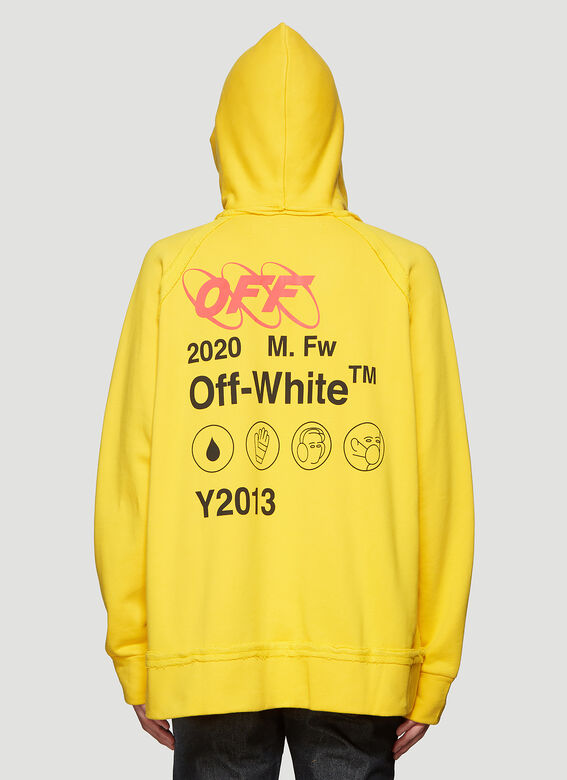 off white industrial hoodie