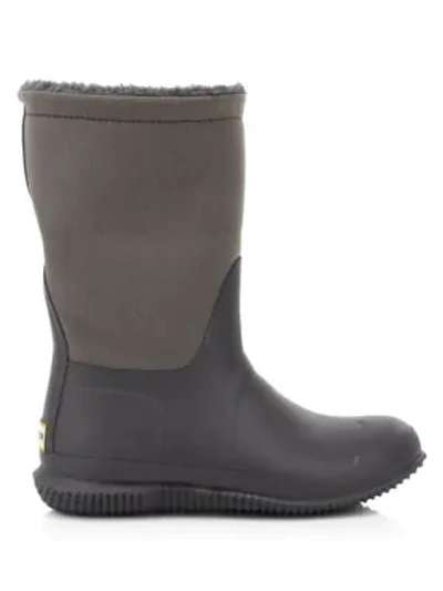 Shop Hunter Women's Original Faux Sherpa-lined Boots In Grey