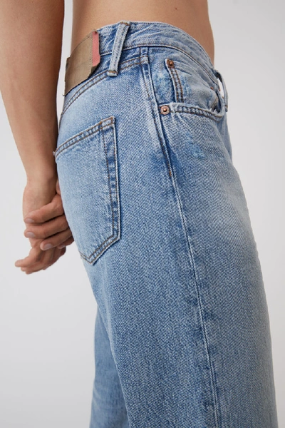 Shop Acne Studios Loose Fit Jeans In Light Blue