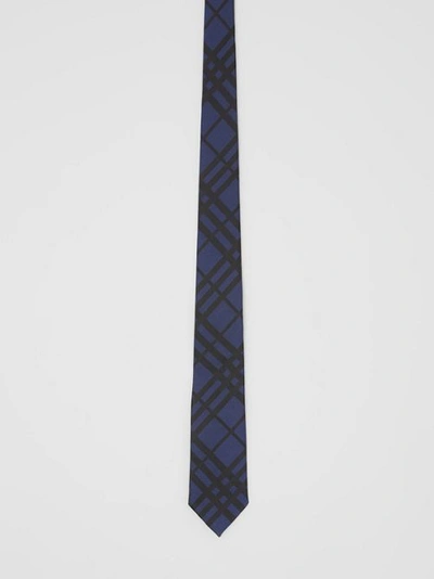 经典剪裁格纹提花丝质领带