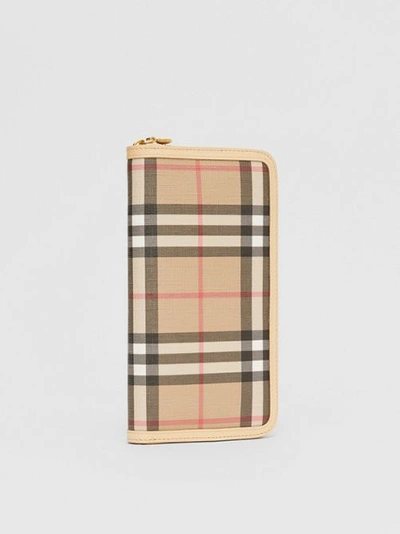 Shop Burberry V In Beige