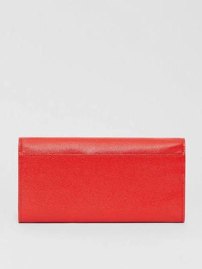 Shop Burberry Monogram Motif Gra In Bright Red