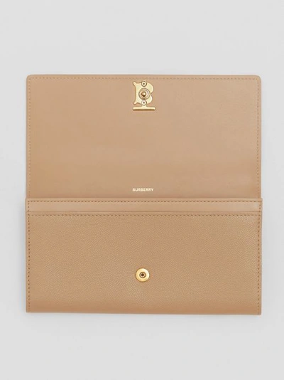 Shop Burberry Monogram Motif Gra In Archive Beige