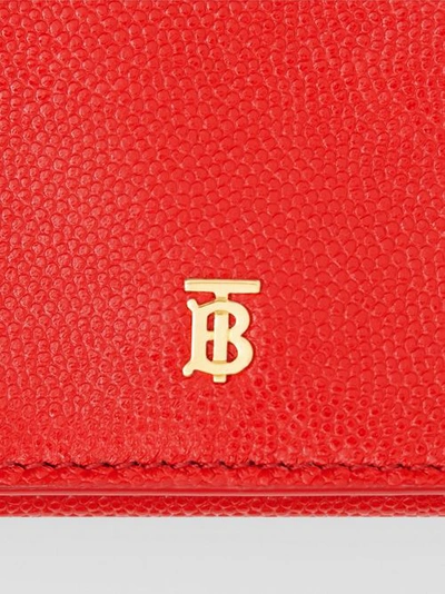 Shop Burberry Small Gra In Bright Red