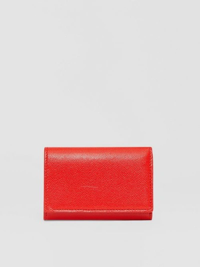 Shop Burberry Small Gra In Bright Red