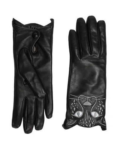 Shop Ps By Paul Smith Gloves In Black