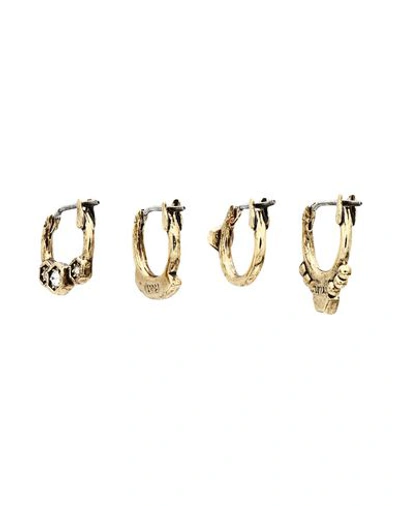 Shop Luv Aj Earrings In Gold