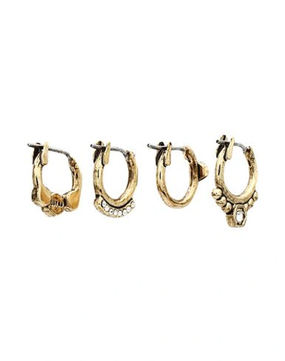 Shop Luv Aj Earrings In Gold