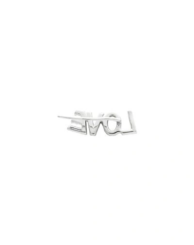 Shop Apm Monaco Earring In Silver