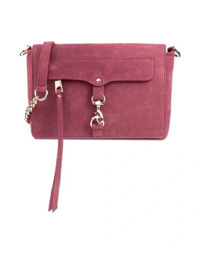 Shop Rebecca Minkoff Handbags In Maroon