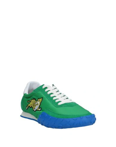 Shop Kenzo Sneakers In Green