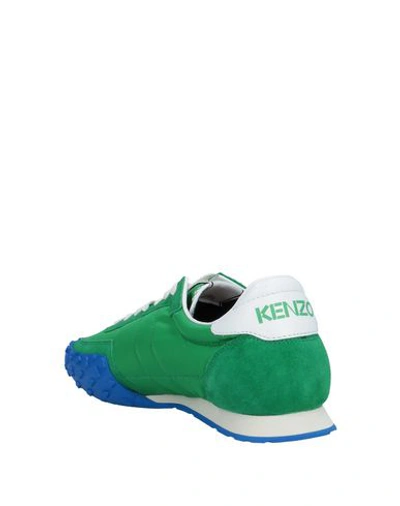 Shop Kenzo Sneakers In Green