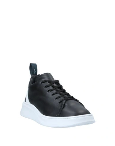 Shop Savio Barbato Sneakers In Black