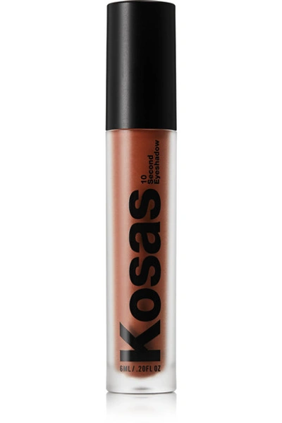 Shop Kosas 10-second Eyeshadow - Element In Brown