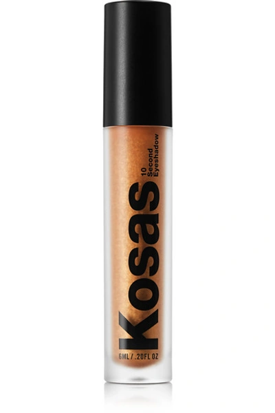 Shop Kosas 10-second Eyeshadow - Supreme In Gold