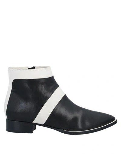 Shop Alberto Fermani Ankle Boots In Black