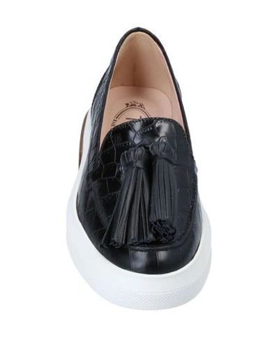 Tod's Loafers In Black