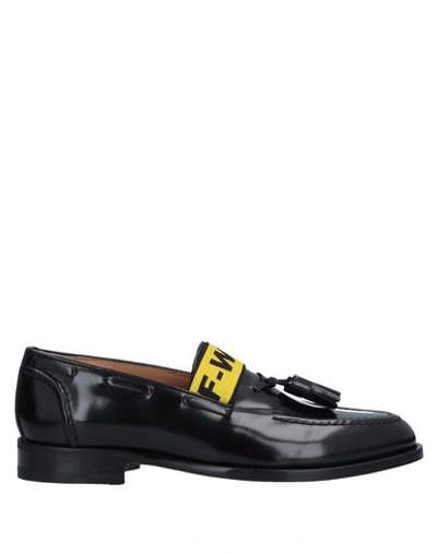 Shop Off-white Loafers In Black