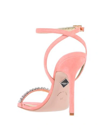 Aperlai Sandals In Salmon Pink