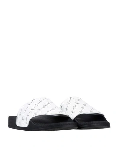 Shop Stella Mccartney Sandals In White