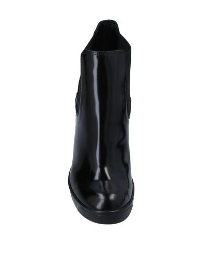 Hogan Ankle Boots In Black