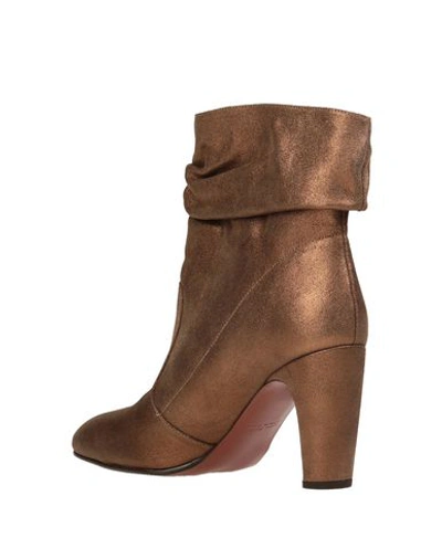 Shop Chie Mihara Ankle Boots In Bronze