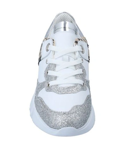 Shop Alessandro Dell'acqua Sneakers In White