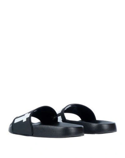 Shop Isabel Marant Woman Sandals Black Size 6 Rubber
