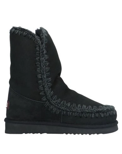 Shop Mou Ankle Boots In Black