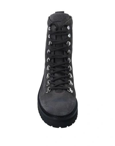 Shop Royal Republiq Ankle Boots In Steel Grey