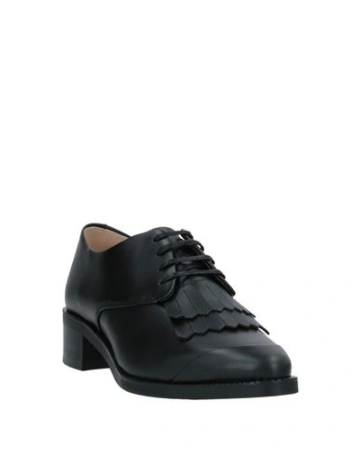 Shop Royal Republiq Lace-up Shoes In Black