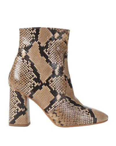Shop 8 By Yoox Ankle Boot In Sand
