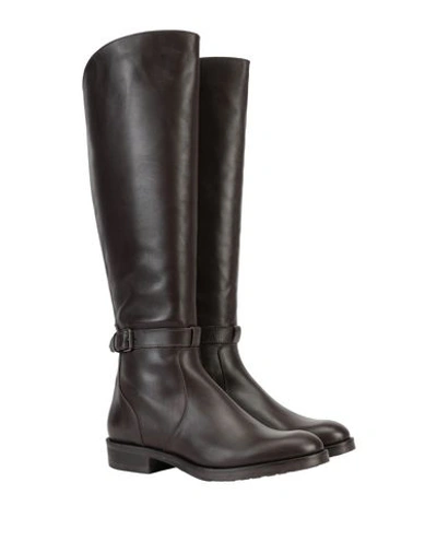 Shop 8 By Yoox Boots In Dark Brown