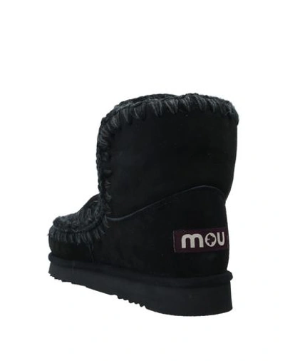 Shop Mou Woman Ankle Boots Black Size 8 Sheepskin