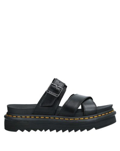 Shop Dr. Martens' Sandals In Black