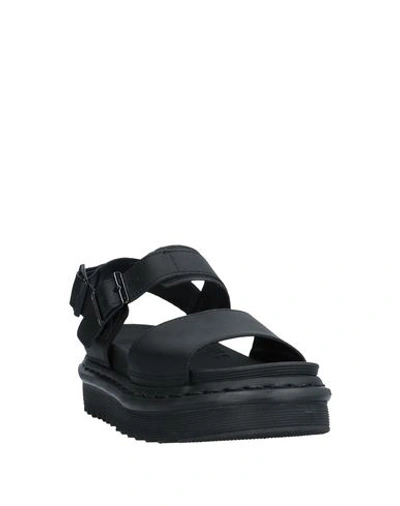 Shop Dr. Martens' Dr. Martens Woman Sandals Black Size 6 Soft Leather