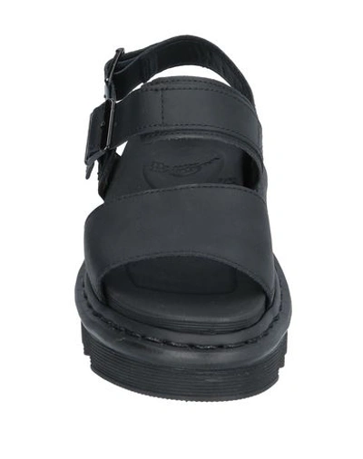 Shop Dr. Martens' Dr. Martens Woman Sandals Black Size 5 Soft Leather