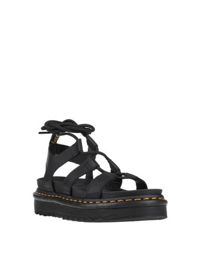 Shop Dr. Martens' Dr. Martens Woman Sandals Black Size 8.5 Soft Leather