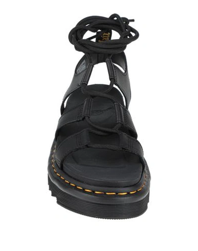 Shop Dr. Martens' Dr. Martens Woman Sandals Black Size 8.5 Soft Leather