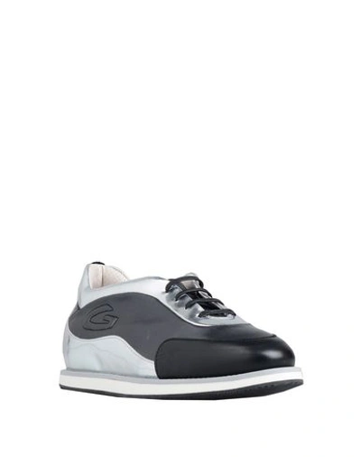 Shop Alberto Guardiani Sneakers In Black