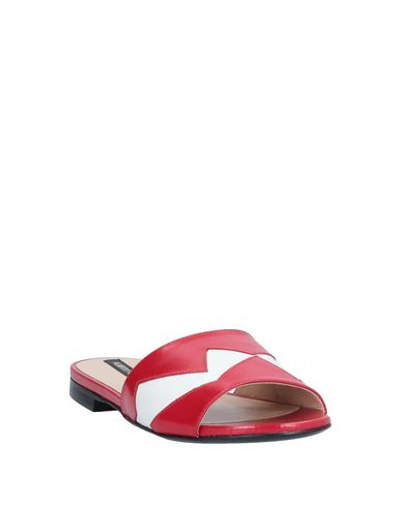 Shop Alberto Fermani Sandals In Red