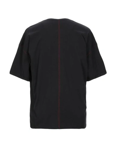 Shop Frankie Morello Man T-shirt Black Size M Cotton