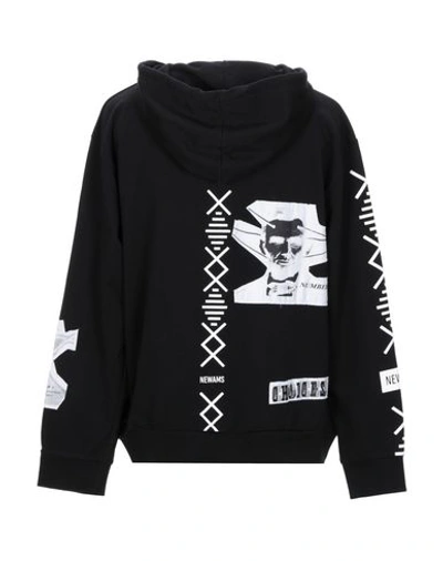 Shop Newams Hooded Sweatshirt In Black