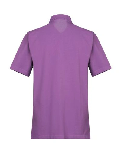 Shop Altea Polo Shirts In Purple