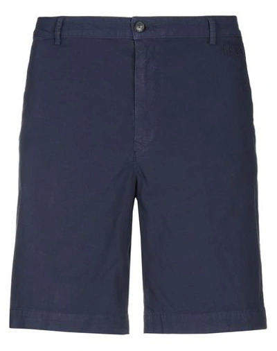 Shop Kenzo Shorts & Bermuda In Dark Blue