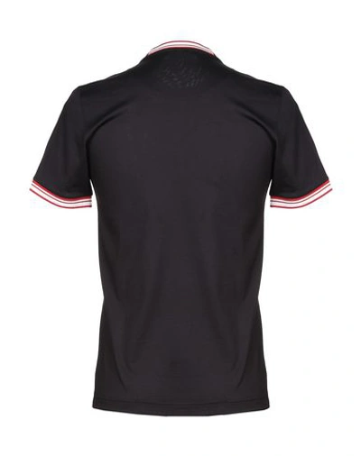 Shop Dolce & Gabbana Man T-shirt Black Size 46 Cotton, Elastane