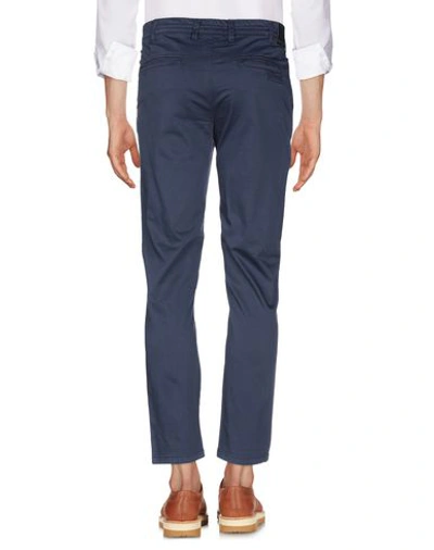 Shop Tru Trussardi Pants In Dark Blue