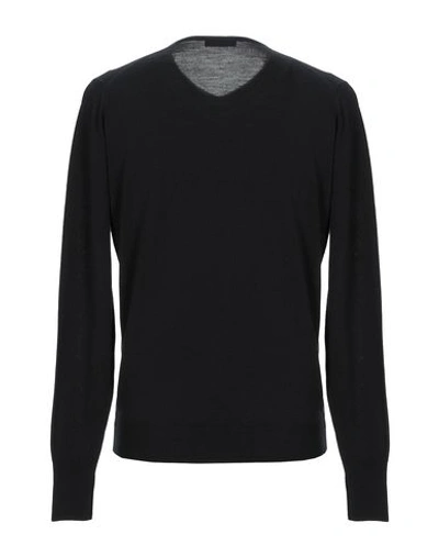 Shop John Smedley Sweaters In Black